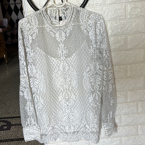River Island Tops - RIVER ISLAND New, Never Been Worn Lace Top with Tags.